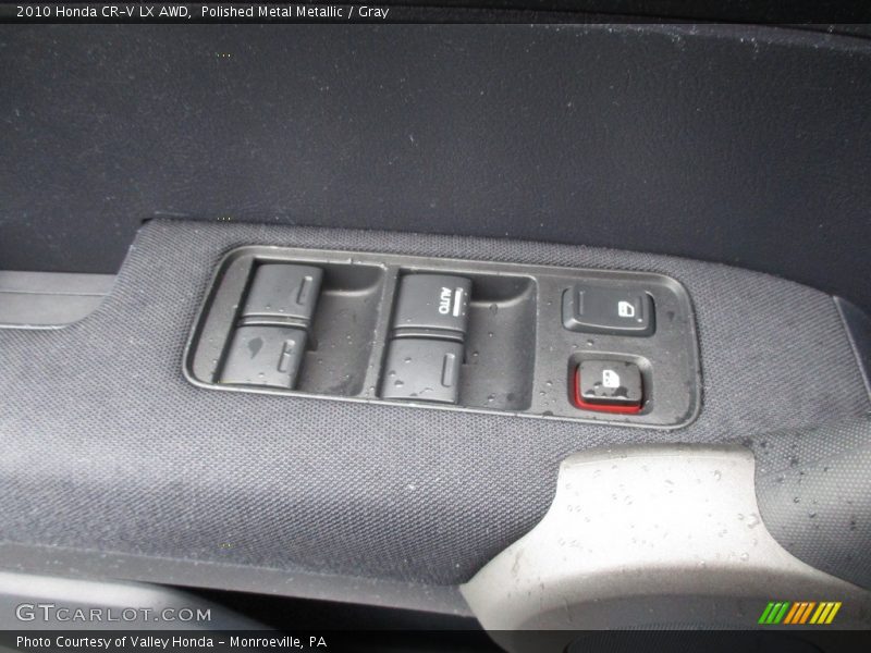 Polished Metal Metallic / Gray 2010 Honda CR-V LX AWD