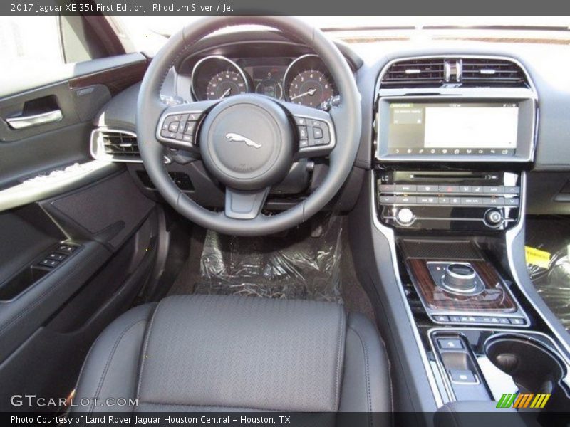 Rhodium Silver / Jet 2017 Jaguar XE 35t First Edition