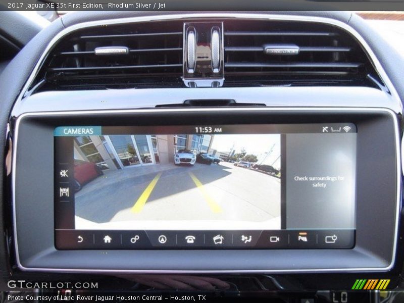 Rhodium Silver / Jet 2017 Jaguar XE 35t First Edition