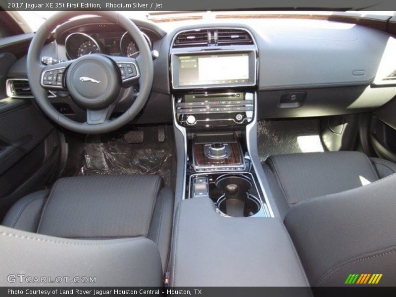 Rhodium Silver / Jet 2017 Jaguar XE 35t First Edition