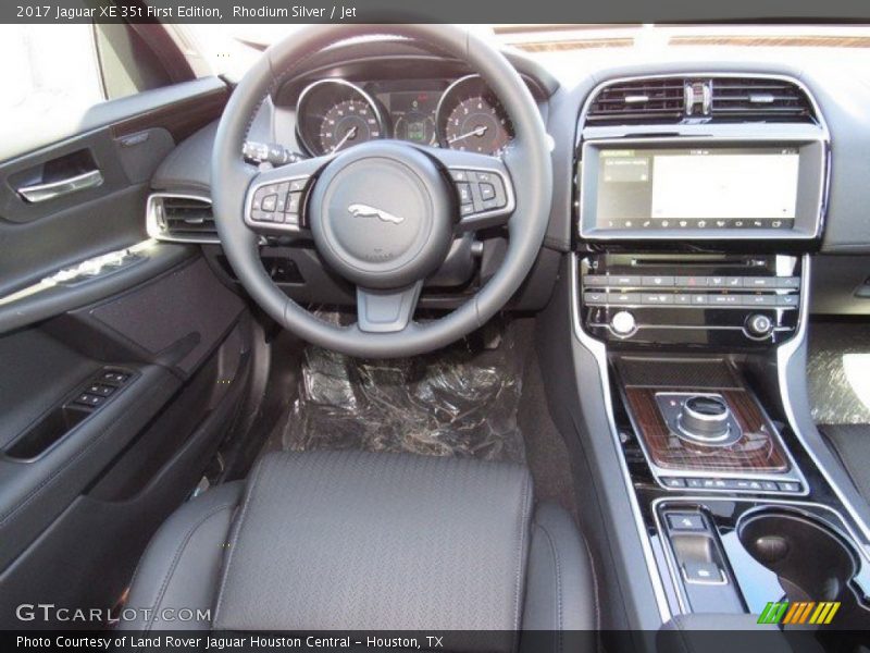 Rhodium Silver / Jet 2017 Jaguar XE 35t First Edition