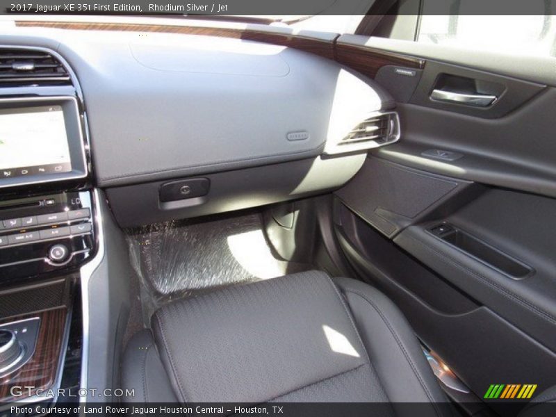 Rhodium Silver / Jet 2017 Jaguar XE 35t First Edition