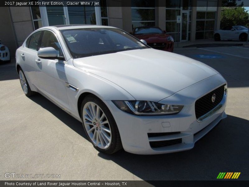 Front 3/4 View of 2017 XE 35t First Edition