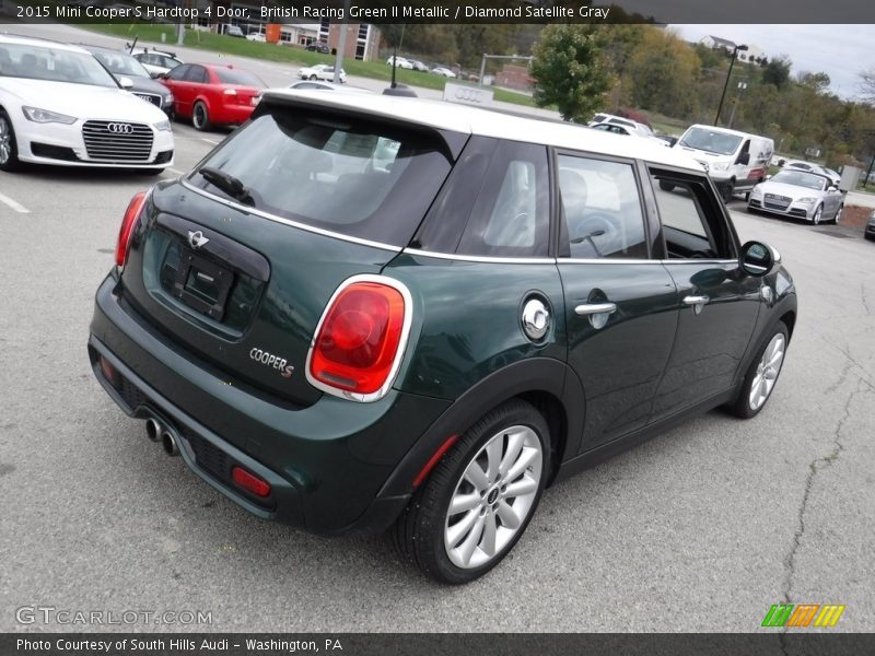 British Racing Green II Metallic / Diamond Satellite Gray 2015 Mini Cooper S Hardtop 4 Door