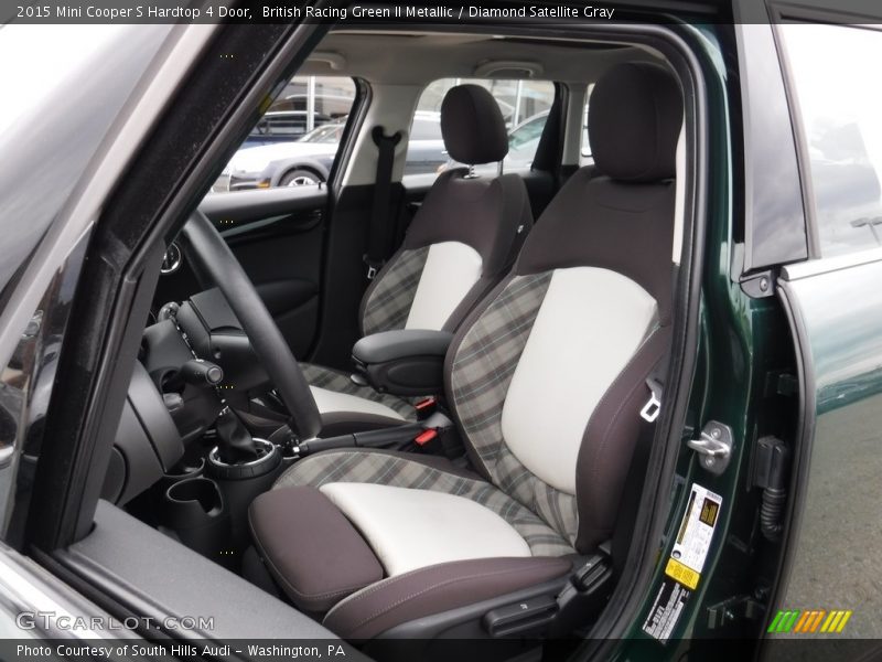  2015 Cooper S Hardtop 4 Door Diamond Satellite Gray Interior
