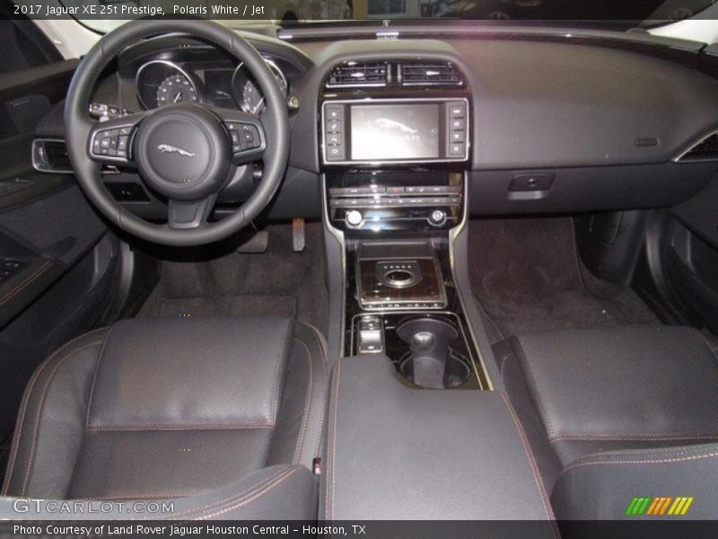 Dashboard of 2017 XE 25t Prestige