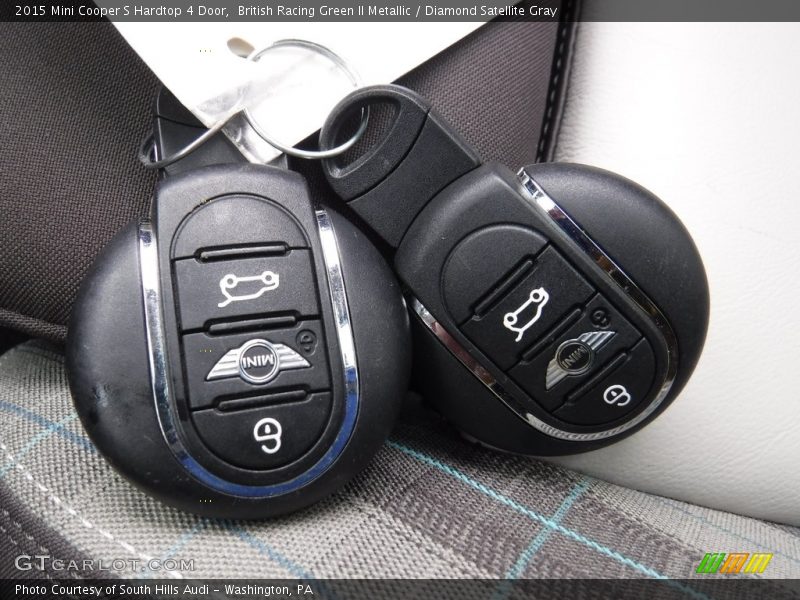 Keys of 2015 Cooper S Hardtop 4 Door
