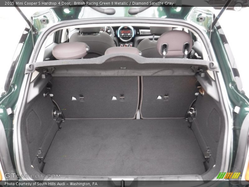 British Racing Green II Metallic / Diamond Satellite Gray 2015 Mini Cooper S Hardtop 4 Door
