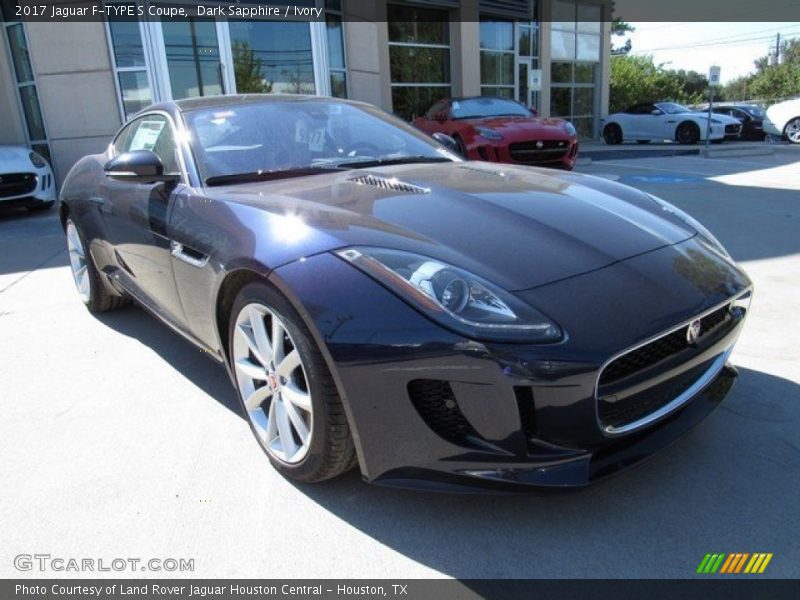 Dark Sapphire / Ivory 2017 Jaguar F-TYPE S Coupe