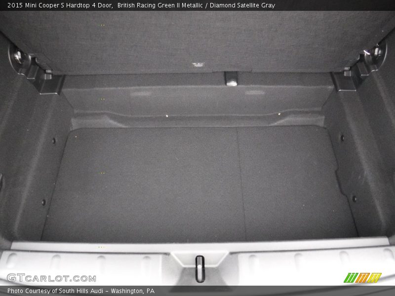 British Racing Green II Metallic / Diamond Satellite Gray 2015 Mini Cooper S Hardtop 4 Door