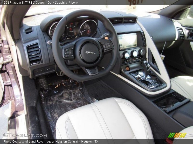 Ivory Interior - 2017 F-TYPE S Coupe 