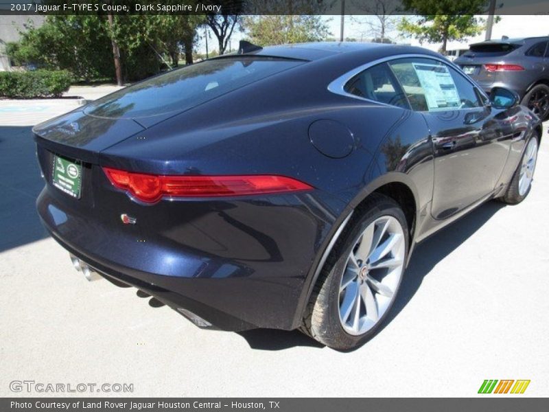 Dark Sapphire / Ivory 2017 Jaguar F-TYPE S Coupe
