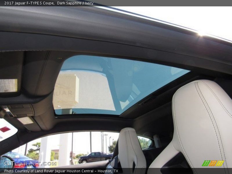 Dark Sapphire / Ivory 2017 Jaguar F-TYPE S Coupe
