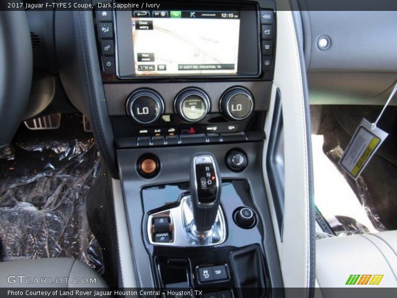 Dark Sapphire / Ivory 2017 Jaguar F-TYPE S Coupe