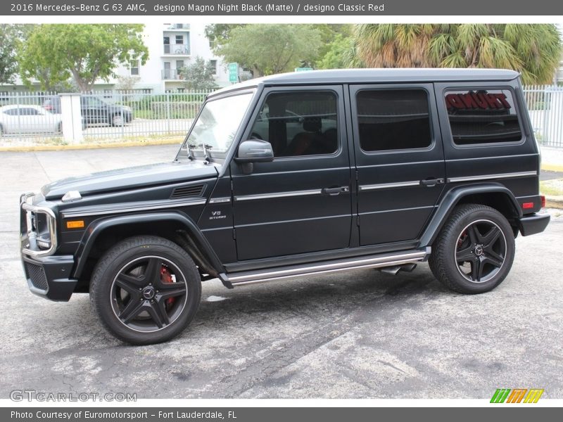  2016 G 63 AMG designo Magno Night Black (Matte)