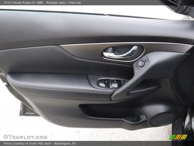 Midnight Jade / Charcoal 2014 Nissan Rogue SV AWD