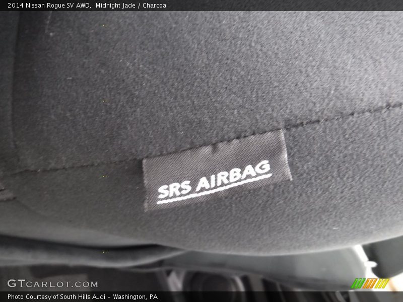 Midnight Jade / Charcoal 2014 Nissan Rogue SV AWD