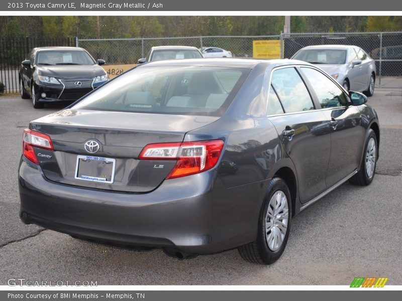 Magnetic Gray Metallic / Ash 2013 Toyota Camry LE