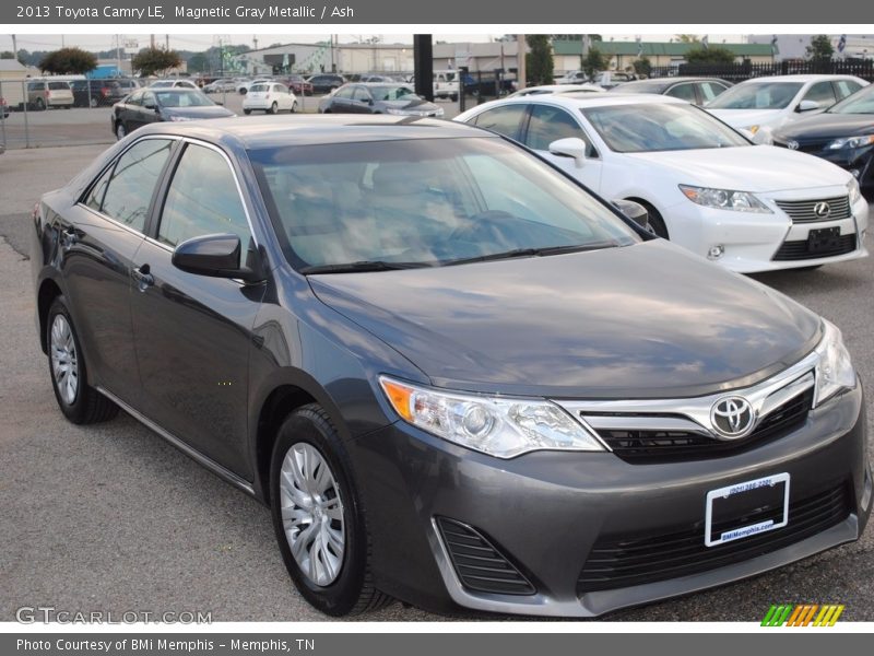 Magnetic Gray Metallic / Ash 2013 Toyota Camry LE