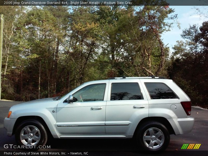 Bright Silver Metallic / Medium Slate Gray 2006 Jeep Grand Cherokee Overland 4x4