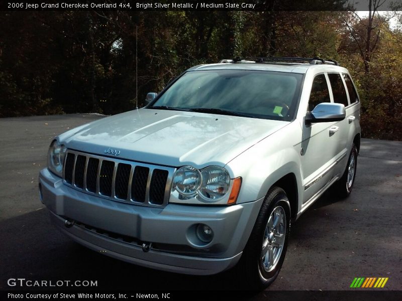 Bright Silver Metallic / Medium Slate Gray 2006 Jeep Grand Cherokee Overland 4x4