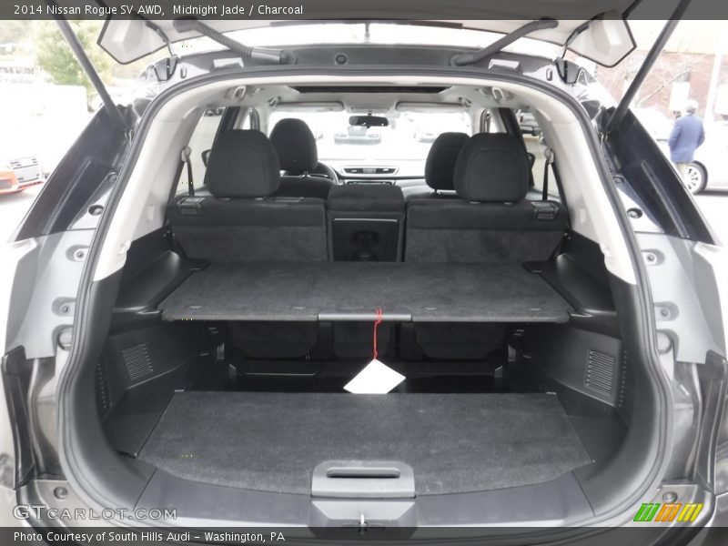 Midnight Jade / Charcoal 2014 Nissan Rogue SV AWD