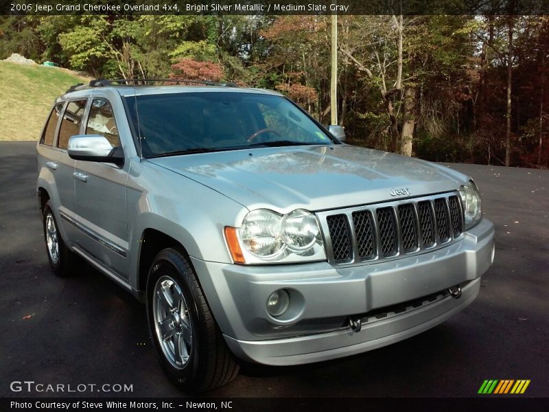 Bright Silver Metallic / Medium Slate Gray 2006 Jeep Grand Cherokee Overland 4x4