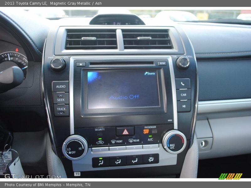 Magnetic Gray Metallic / Ash 2013 Toyota Camry LE