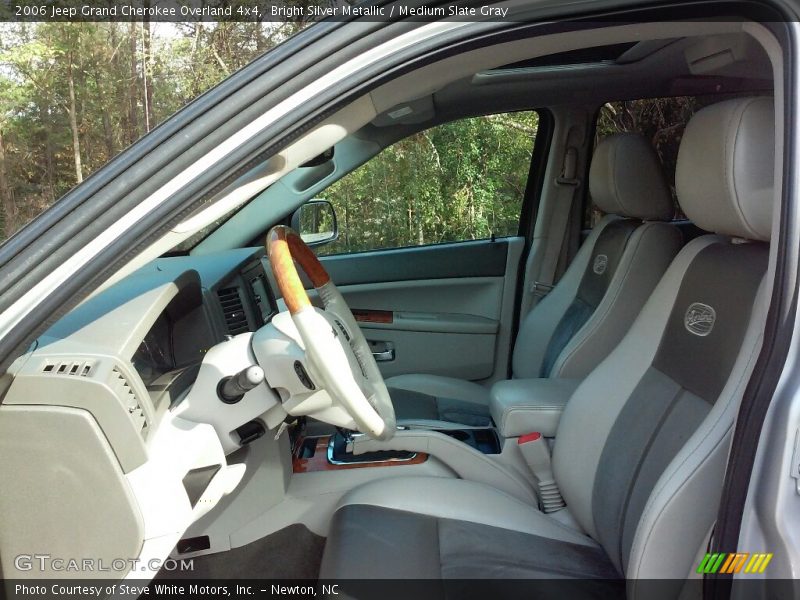 Bright Silver Metallic / Medium Slate Gray 2006 Jeep Grand Cherokee Overland 4x4