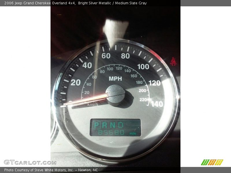Bright Silver Metallic / Medium Slate Gray 2006 Jeep Grand Cherokee Overland 4x4
