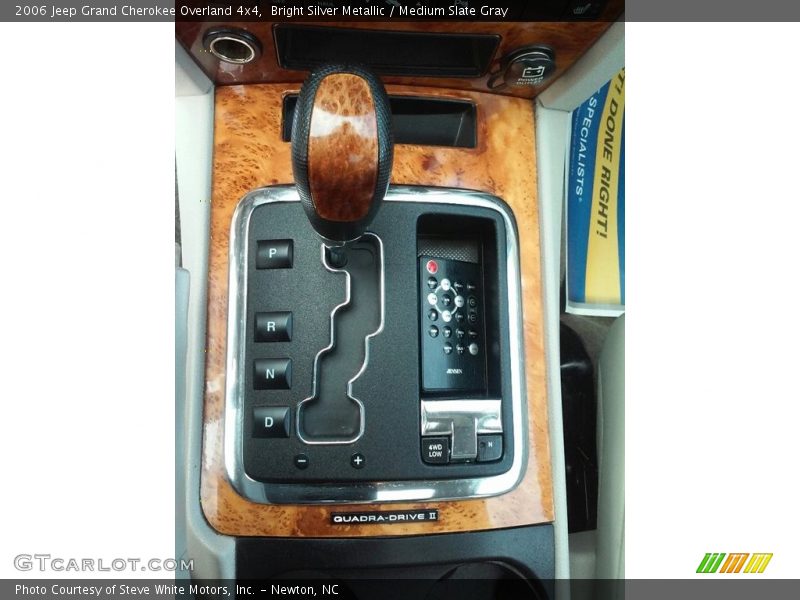 Bright Silver Metallic / Medium Slate Gray 2006 Jeep Grand Cherokee Overland 4x4