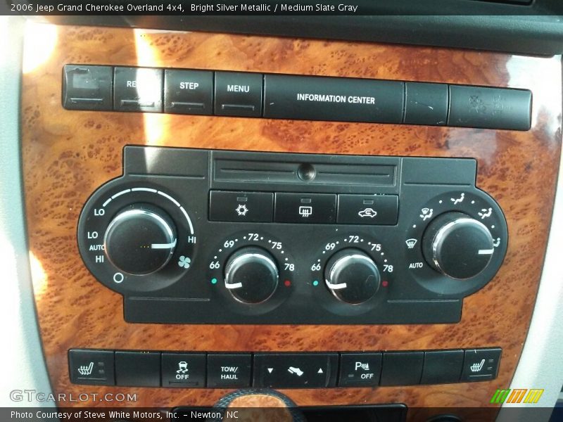 Bright Silver Metallic / Medium Slate Gray 2006 Jeep Grand Cherokee Overland 4x4