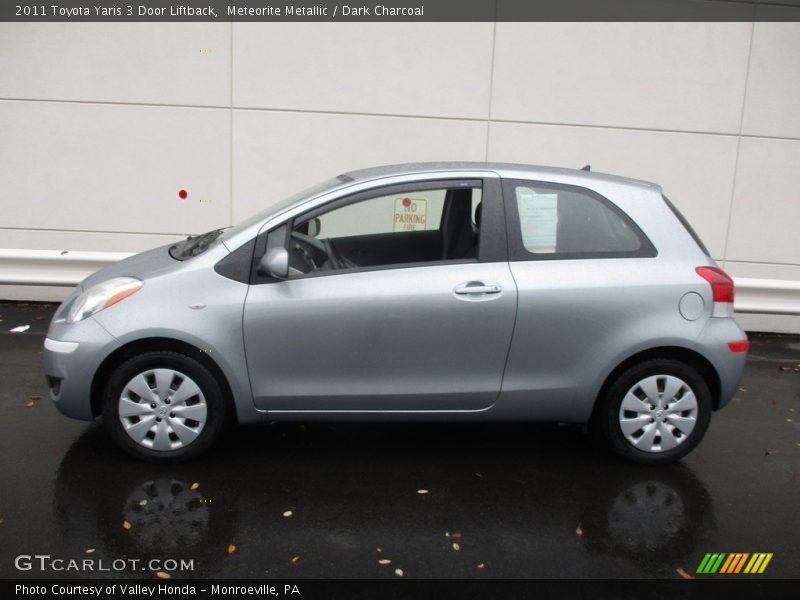 Meteorite Metallic / Dark Charcoal 2011 Toyota Yaris 3 Door Liftback