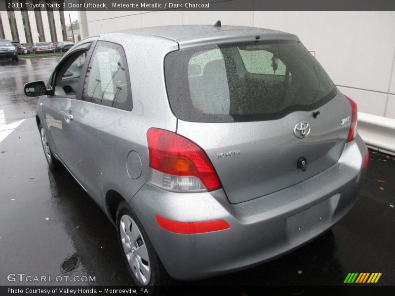 Meteorite Metallic / Dark Charcoal 2011 Toyota Yaris 3 Door Liftback