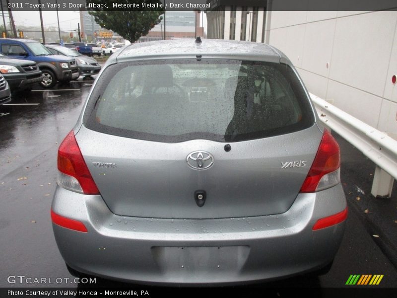 Meteorite Metallic / Dark Charcoal 2011 Toyota Yaris 3 Door Liftback