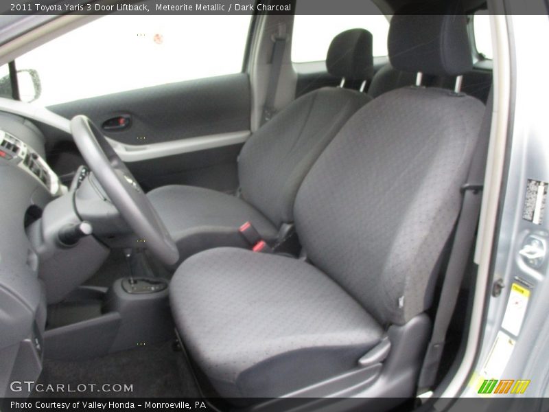 Meteorite Metallic / Dark Charcoal 2011 Toyota Yaris 3 Door Liftback