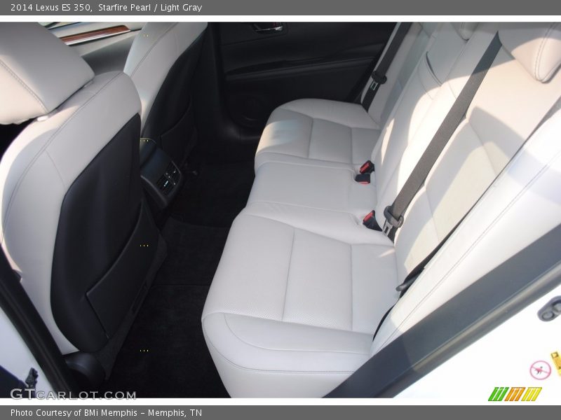 Starfire Pearl / Light Gray 2014 Lexus ES 350