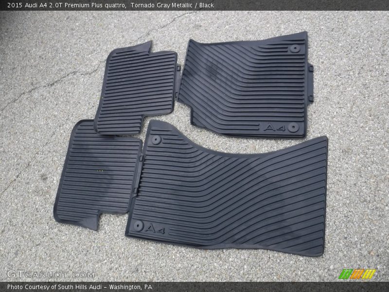 Tornado Gray Metallic / Black 2015 Audi A4 2.0T Premium Plus quattro