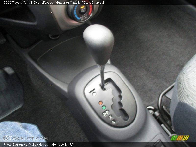 Meteorite Metallic / Dark Charcoal 2011 Toyota Yaris 3 Door Liftback