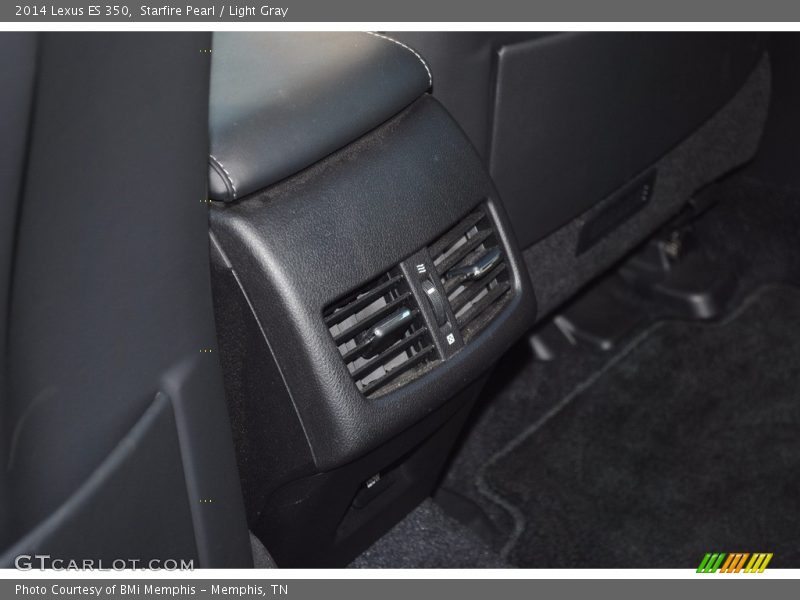 Starfire Pearl / Light Gray 2014 Lexus ES 350