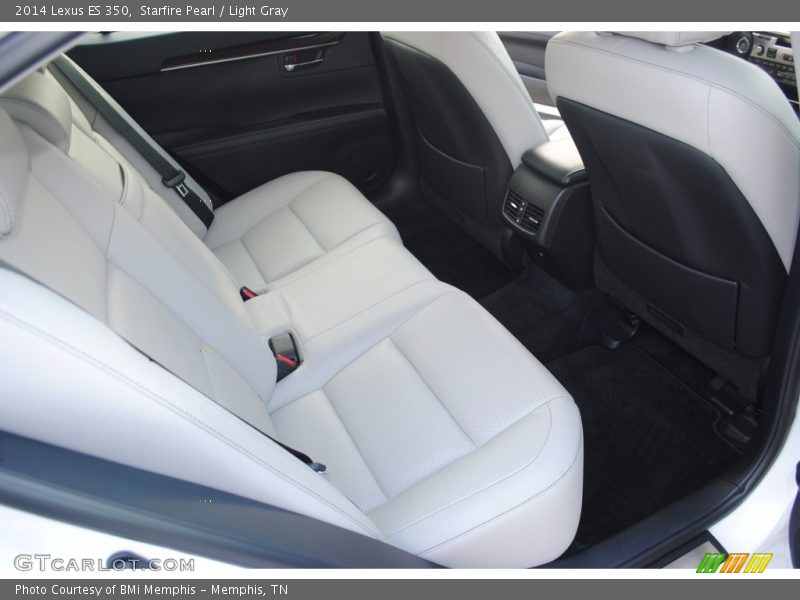 Starfire Pearl / Light Gray 2014 Lexus ES 350