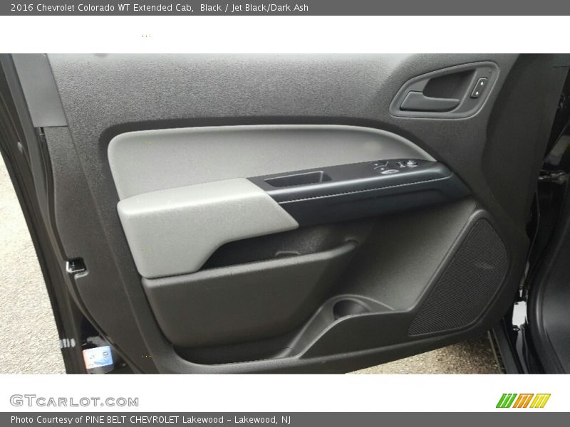 Black / Jet Black/Dark Ash 2016 Chevrolet Colorado WT Extended Cab