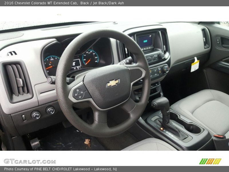 Black / Jet Black/Dark Ash 2016 Chevrolet Colorado WT Extended Cab