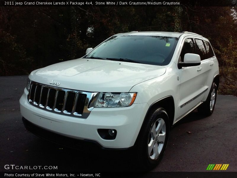 Stone White / Dark Graystone/Medium Graystone 2011 Jeep Grand Cherokee Laredo X Package 4x4