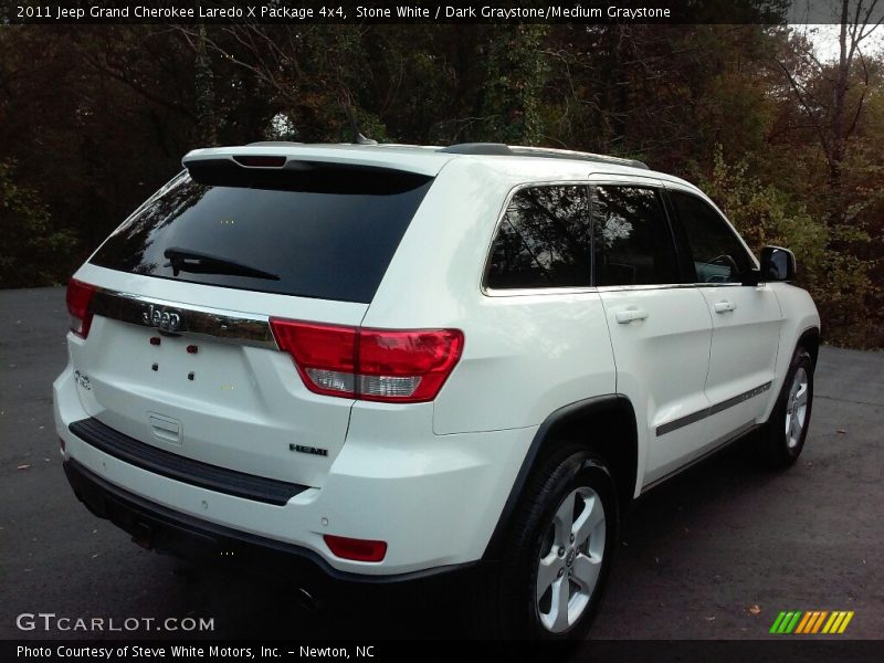 Stone White / Dark Graystone/Medium Graystone 2011 Jeep Grand Cherokee Laredo X Package 4x4