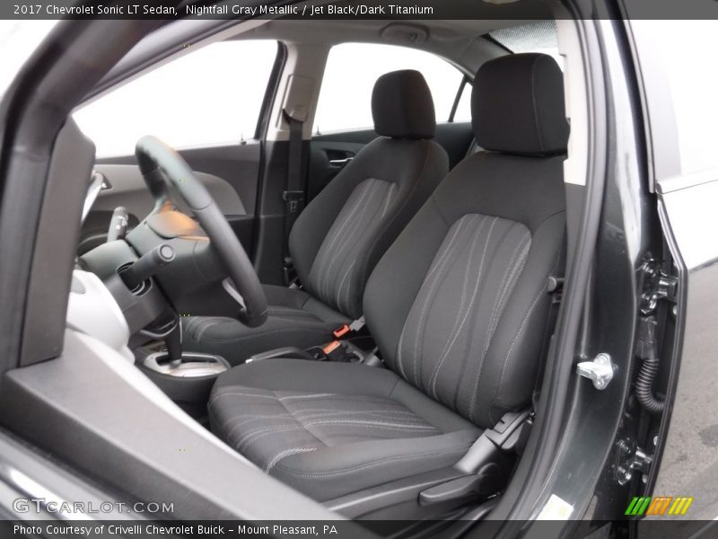 Front Seat of 2017 Sonic LT Sedan