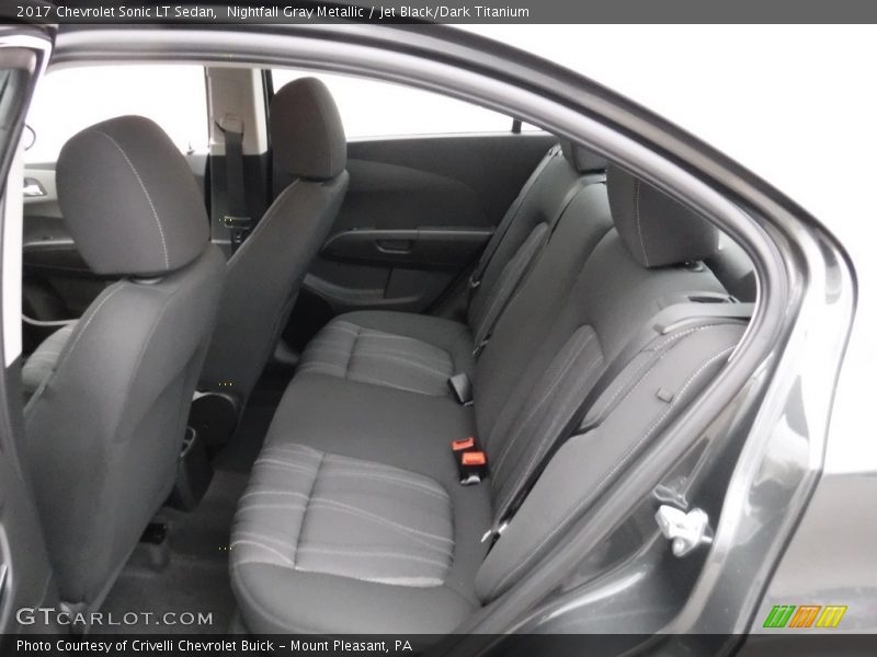 Rear Seat of 2017 Sonic LT Sedan