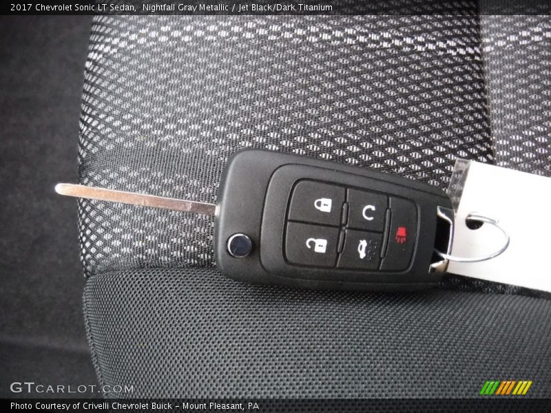 Keys of 2017 Sonic LT Sedan