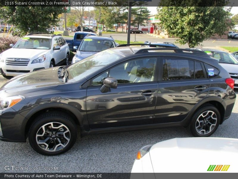 Dark Gray Metallic / Black 2016 Subaru Crosstrek 2.0i Premium