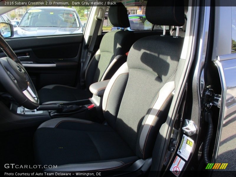 Dark Gray Metallic / Black 2016 Subaru Crosstrek 2.0i Premium